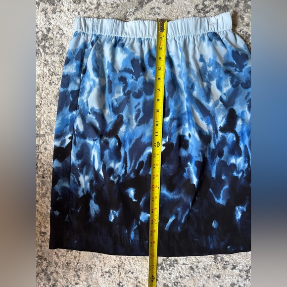 Chicos blue watercolor skirt - Picture 8 of 8
